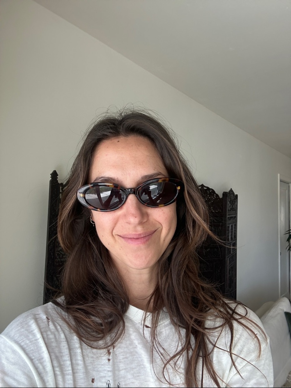Crap Eyewear Sweet Leaf Sunglasses in Tortoiseshell